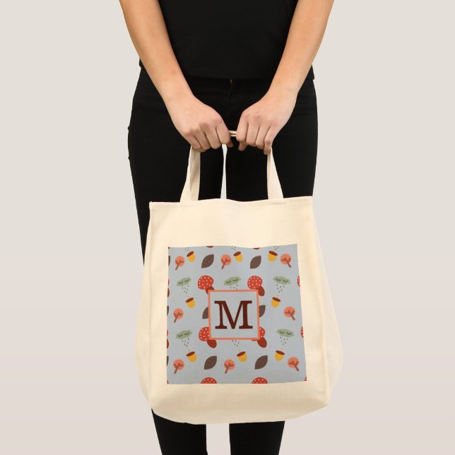 Bolsa Tote Outono Personalizado (Frente (produto))
