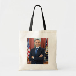 Bolsa Tote Oval Office Portrait, Obama Barack Presidente dos 