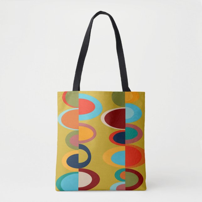 Bolsa Tote Ovalas Retroativas (Frente)