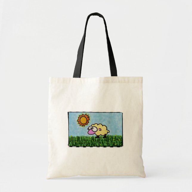 Bolsa Tote Ovelha Sunny (Frente)