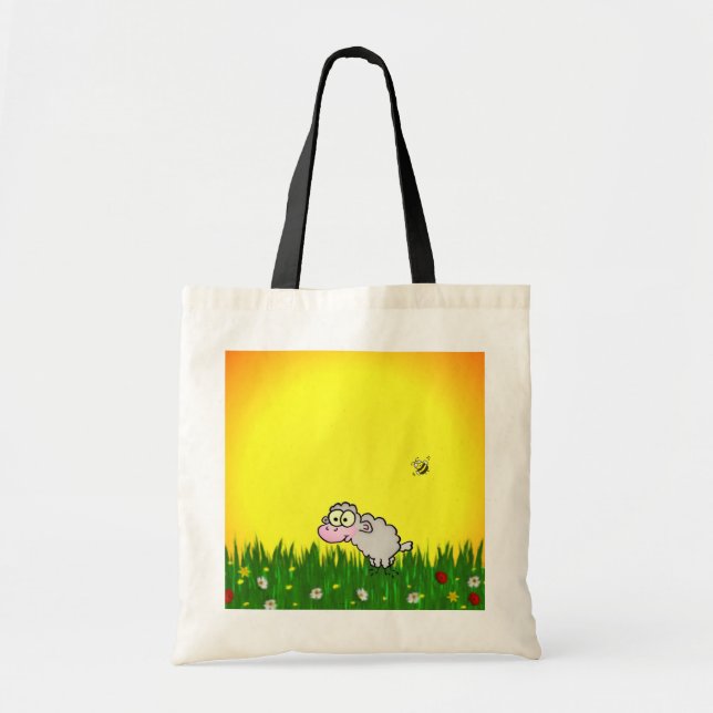 Bolsa Tote Ovinos de Campo (Frente)