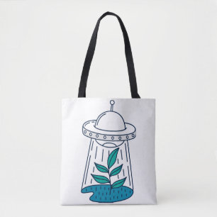 Bolsa Tote OVNI de aliens