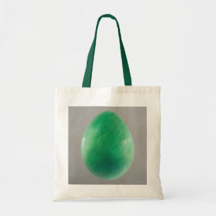 Bolsa Tote Ovo grande do jade