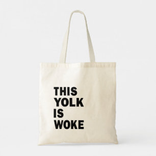 Bolsa Tote Ovo Trending Engraçado Humor Esta Gema é Woke