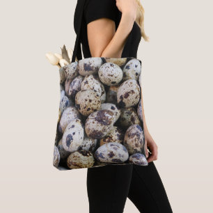 Bolsa Tote Ovos de codorniz