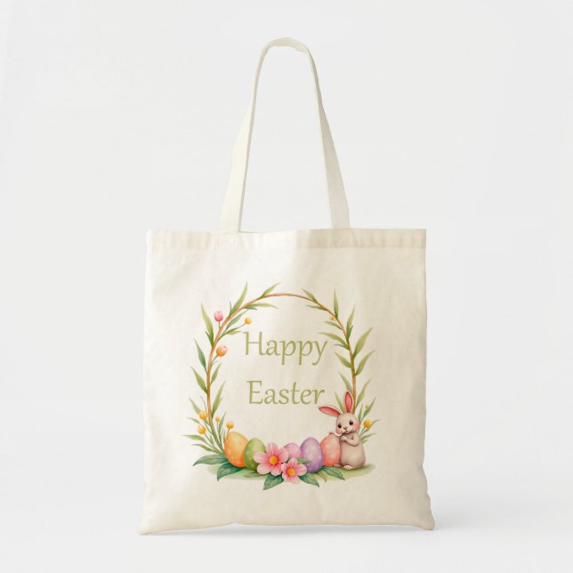 Bolsa Tote Ovos de Páscoa (Frente)