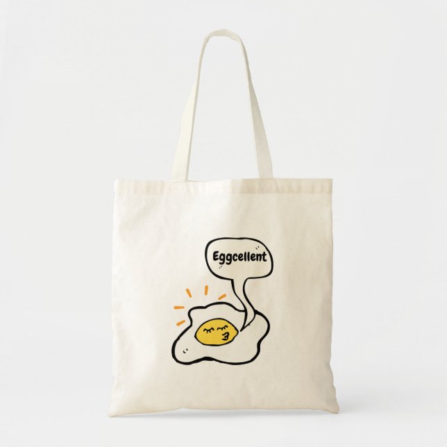 Bolsa Tote Ovoscelente Sol da Manhã (Frente)