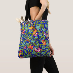 Bolsa Tote Owen Jones Antique Oriental Butterflies