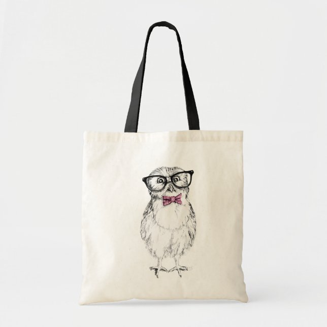 Bolsa Tote Owlet Nerdy (Frente)