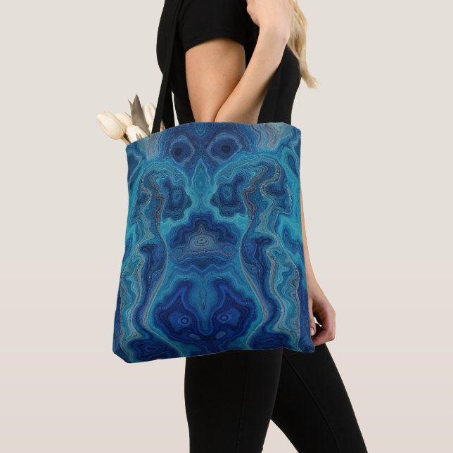 Bolsa Tote “Pacifica” – Um Retrato do Oceano (Close Up)