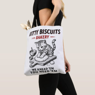 Bolsa Tote Padaria de Biscoitos gatinhos