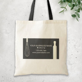 Bolsa Tote Padaria Moderna Simples | Negócios de Confeitaria 