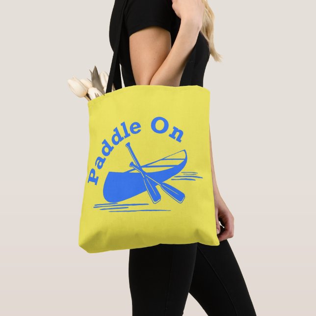 Bolsa Tote Paddle No Design - Saco De Tota Multiverso-Impress (Close Up)