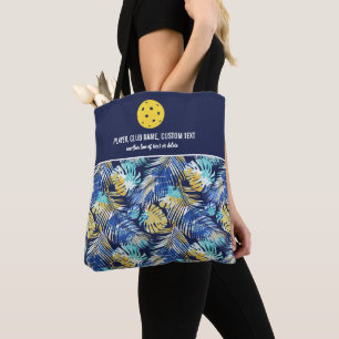 Bolsa Tote Paddle Personalizado Pickleball com Padrão de Ár