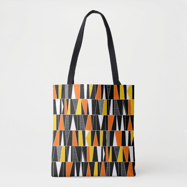 Bolsa Tote Padrão Abstrato 070721 - Cores 05 (Frente)