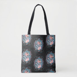 Bolsa Tote Padrão abstrato, ilustração contínua 7