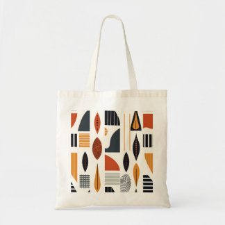 Bolsa Tote Padrão africano vibrante