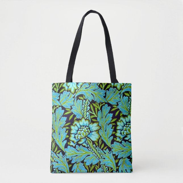 Bolsa Tote Padrão anêmono de William Morris, (Frente)