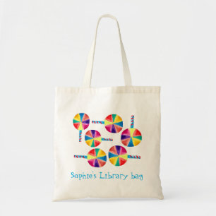 Bolsa Tote Padrão colorido dos lábios