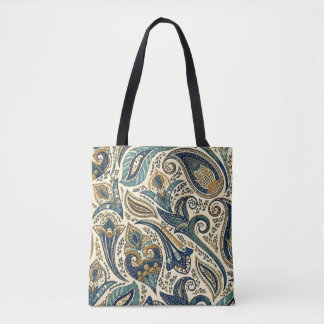 Bolsa Tote padrão contínuo