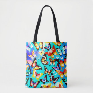 Bolsa Tote Padrão da borboleta