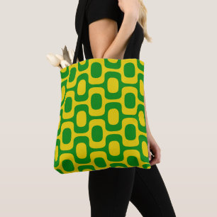 Bolsa Tote Padrão da Calçada de Ipanema, Padrão de Praia, Bra