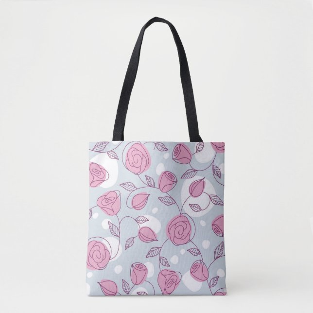 Bolsa Tote Padrão da ventoinha (Frente)