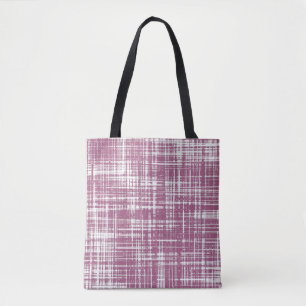 Bolsa Tote Padrão de Abstrato de Na moda magenta púrpura