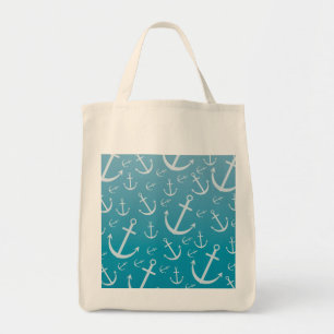 Bolsa Tote Padrão de Âncora