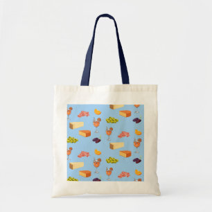 Bolsa Tote Padrão de Aperol e Queijo