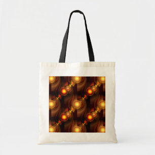 Bolsa Tote Padrão de Arte Abstrata Boho Elegante Moderno Dour