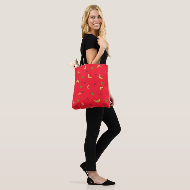 Bolsa Tote Padrão de bananas (No(a) Modelo)
