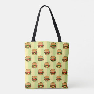 Bolsa Tote Padrão de Burger