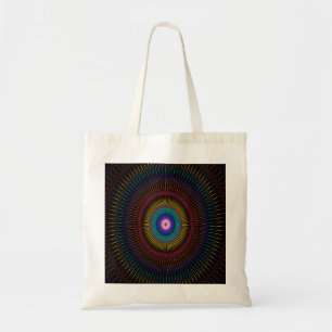 Bolsa Tote Padrão de caleidoscópio de Artskop