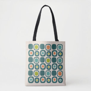 Bolsa Tote Padrão de Caminho de Jardim Moderno de Meados do S