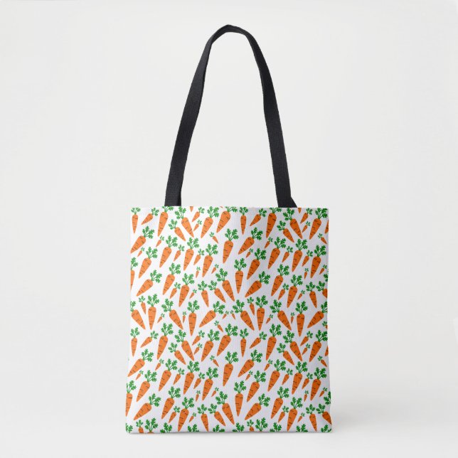 Bolsa Tote Padrão de carroças (Frente)