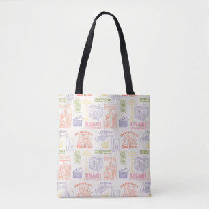 Bolsa Tote Padrão de Citações Coloridas FRIENDS™