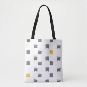 Bolsa Tote Padrão de Coroa do Onde Estão as Coisas Selvagens