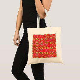 Bolsa Tote Padrão de Encanto de Férias de Natal 01 -