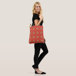 Bolsa Tote Padrão de Encanto de Férias de Natal 01 -