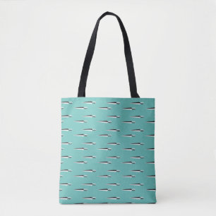 Bolsa Tote Padrão de Espada do Peixe de Jesus