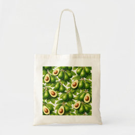 Bolsa Tote Padrão de Fatia de Abacate