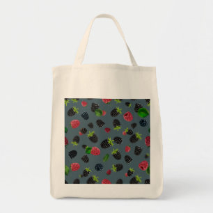 Bolsa Tote Padrão de framboesa 2