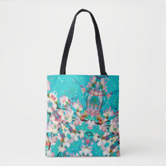 Bolsa Tote Padrão de fundo geométrico Abstrato colorido