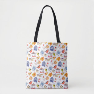Bolsa Tote Padrão de Garotas Gilmore