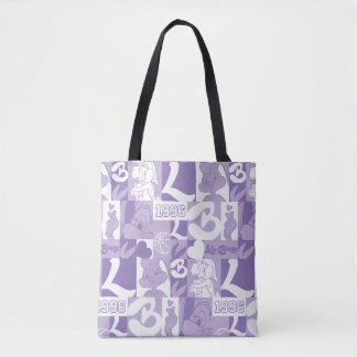 Bolsa Tote Padrão de Grade Lola 96