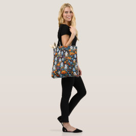 Bolsa Tote Padrão de Halloween Fantasma