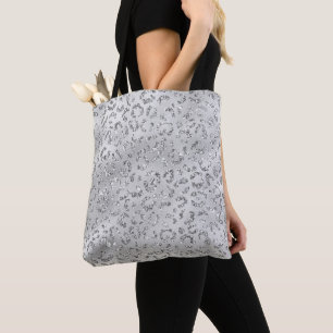 Bolsa Tote Padrão de Impressão de Pele de Leopardo Chita Prat