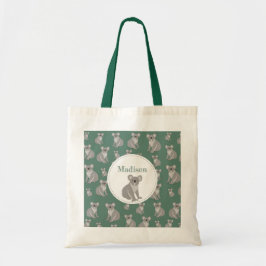 Bolsa Tote Padrão de Koala Cute Personalizado