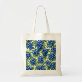 Bolsa Tote Padrão de Mirtilo